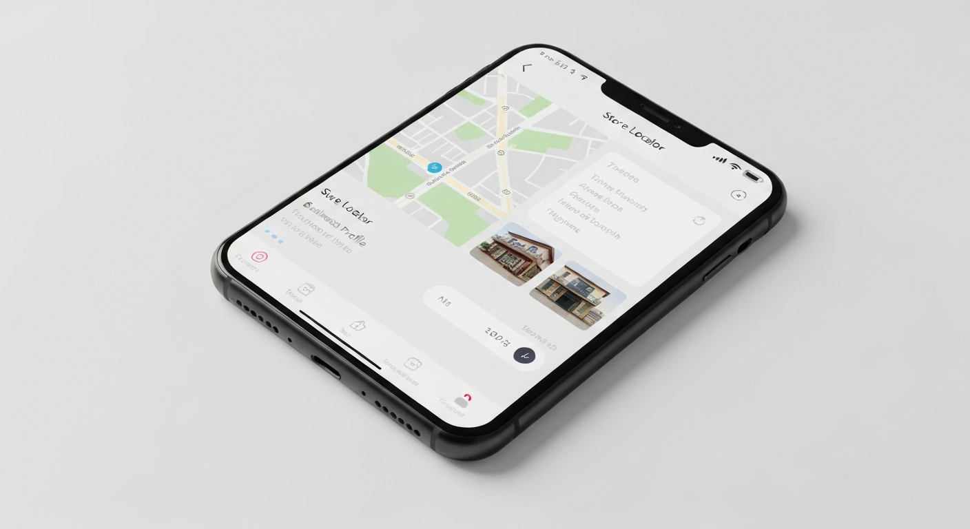 Écosystème digital web-to-store avec géolocalisation pour attirer clients en magasin